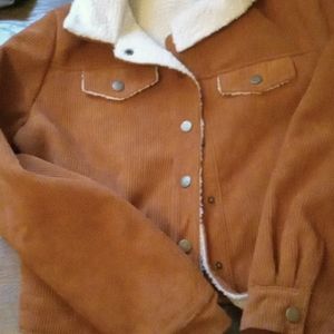 Shein fleece lined shacket